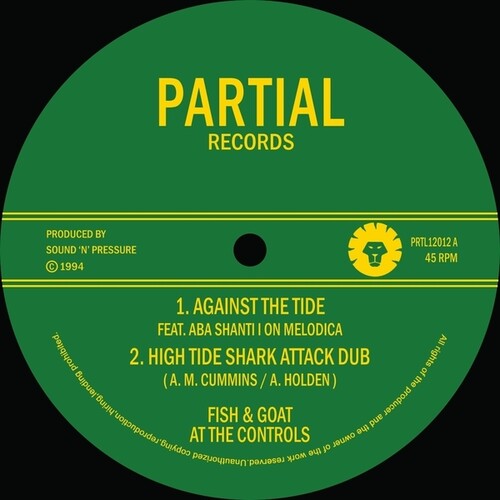 Fish & Goat at the Controls - Against The Tide (Ep) vinyl record cover