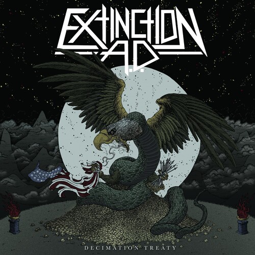 Extinction Ad - Decimation Treaty vinyl record cover