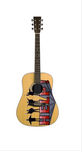 AXE HVN FF003 FAB FOUR HELP! TRIBUTE MINI ACOUSTIC