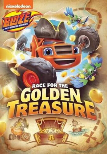 Blaze And The Monster Machines: Race For The Golden Treasure