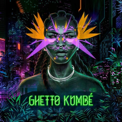 Ghetto Kumbe - Ghetto Kumbe (Neon Orange Vinyl) vinyl record cover