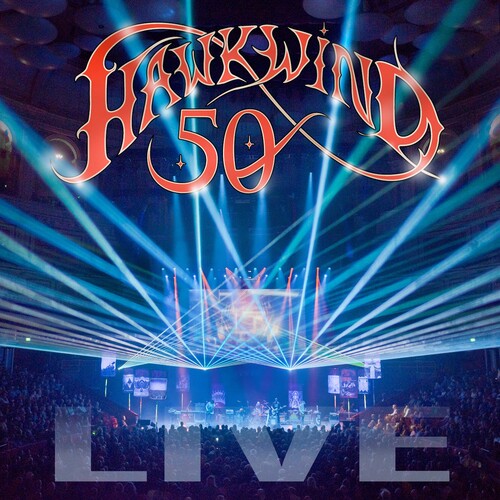 Hawkwind - 50 Live vinyl record cover