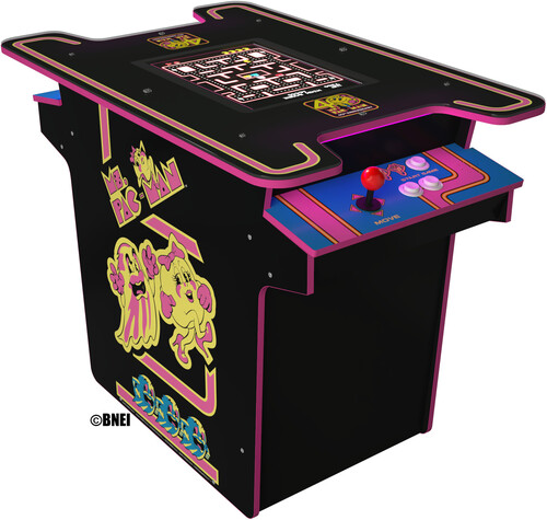 MS. PAC MAN H2H GAMING TABLE + LIGHT UP DECKS