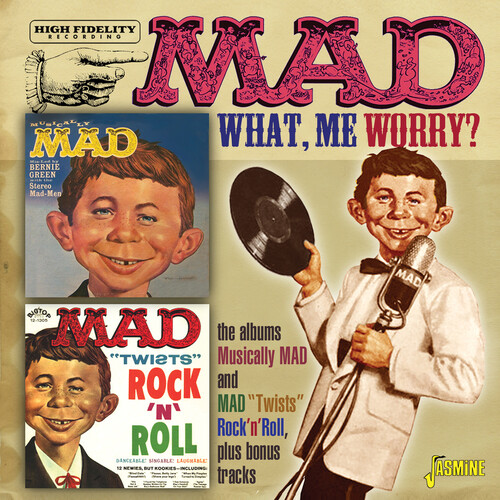 What, Me Worry? - The LPs Musically Mad & Mad Twists Rock 'N' Roll Plus Bonus Tracks [Import]