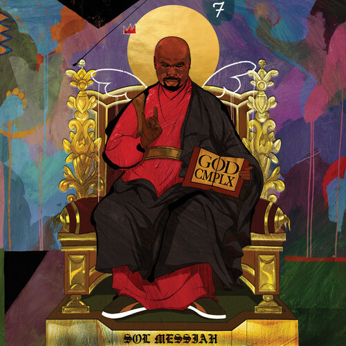 God Cmplx - Instrumental Version - Purple/ Light Blue/ Orange