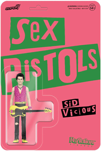 Sex Pistols Reaction Figures W2 - Sid Vicious - Sex Pistols Reaction Figures W2 - Sid Vicious vinyl record cover