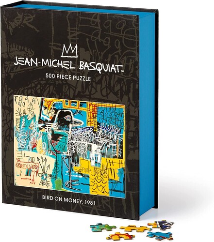 BASQUIAT BIRD ON MONEY 500 PIECE BOOK PUZZLE