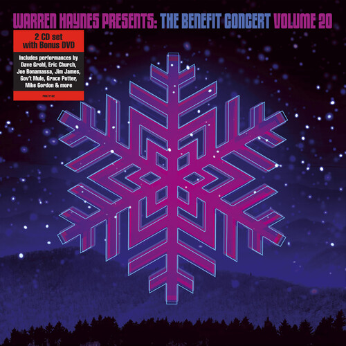 Warren Haynes Warren Haynes Presents The Benefit Concert Volume 20 2cddvd Bonus Dvd On 