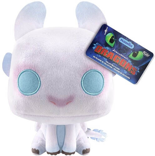 POP PLUSH HOW TO TRAIN YOUR DRAGON LIGHT FURY 7IN