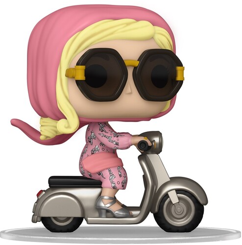 FUNKO POP RIDES WHITE LOTUS TANYA ON SCOOTER