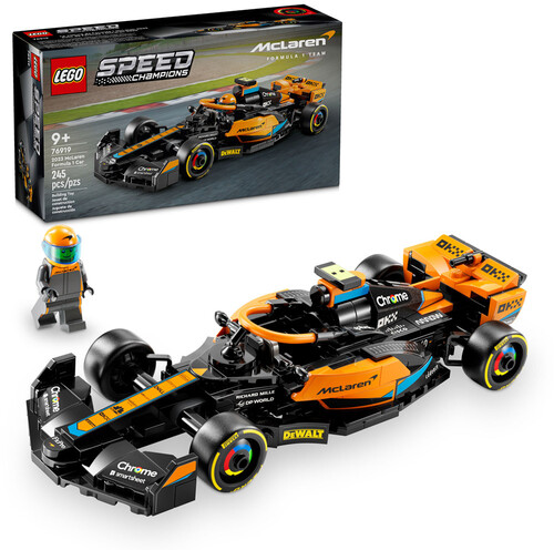 SPEED CHAMPIONS 2023 MCLAREN FORMULA 1 RACE CAR