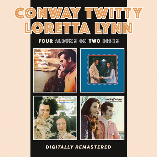 We Only Make Believe /  Lead Me On /  Louisiana Woman-Mississippi Man /  Country Partners [Import] , Conway Twitty & Loretta Lynn