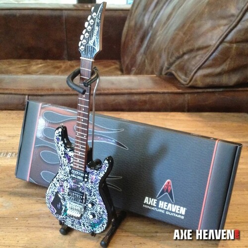 Joe Satriani Flying In A Blue Dream 10 Inch Miniature Guitar Replica