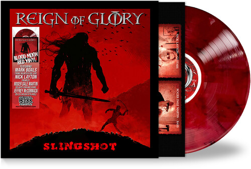 Reign of Glory - Slingshot - Blood Moon Red vinyl record cover
