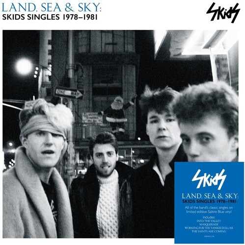 Land Sea & Sky: Skids Singles 1978-1981 - 140-Gram Saltire Blue Colored Vinyl
