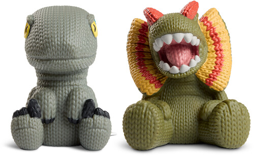 Handmade by Robots - Jurassic Park - Blue & Dilophosaurus 2-Pack