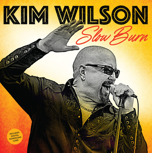 Kim Wilson - Slow Burn vinyl record cover