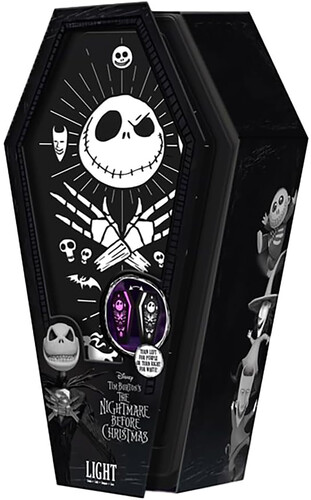 NIGHTMARE BEFORE CHRISTMAS COFFIN 3D LIGHT
