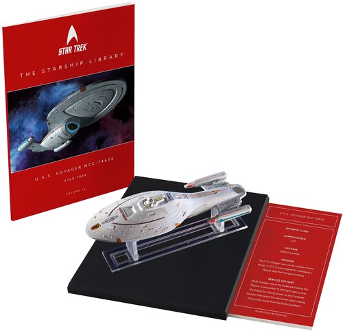 STAR TREK USS VOYAGER NCC-74656 LIBRARY SERIES