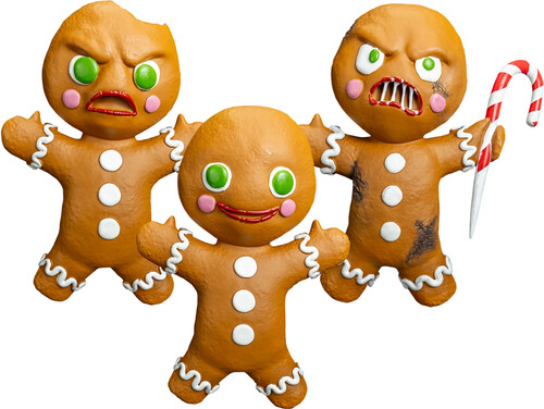 KRAMPUS GINGERBREAD MEN 3-PACK