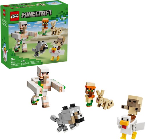 MINECRAFT CHICKEN JOCKEY DESERT ATTACK