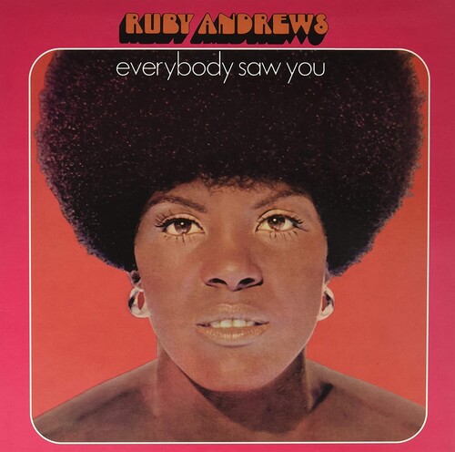 Ruby Andrews - Everybody Saw You vinyl record cover