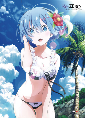 RE:ZERO - REM SWIMSUIT WALL SCROLL 