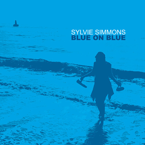 Sylvie Simmons - Blue On Blue vinyl record cover