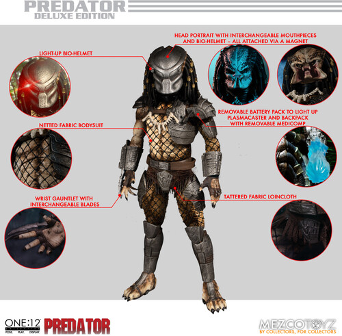 One:12 Collective Predator - Deluxe Edition - Mezco - One:12