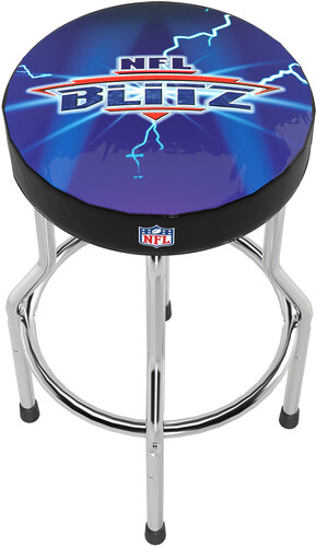 ARC1UP NFL BLITZ LOGO PUB STOOL