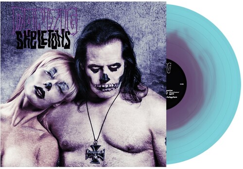 Skeletons - Purple in Electric Blue