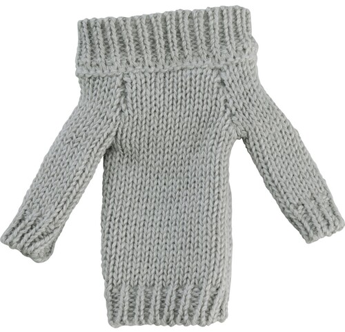 FIGMA STYLES OFF-THE-SHOULDER SWEATER DRESS ACCESS