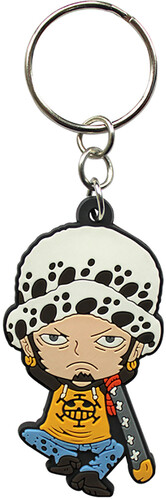 ONE PIECE KEYCHAIN PVC TRAFALGAR LAW SD