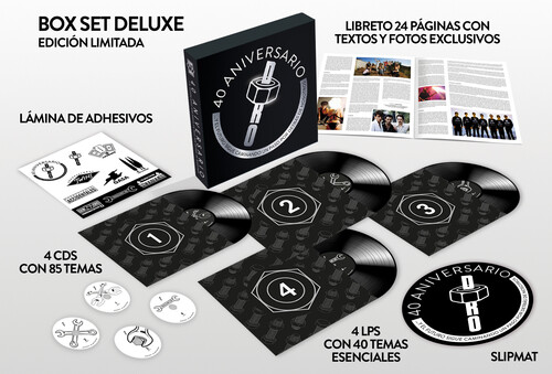 Dro: 40 Aniversario /  Various - Box 4LP + 4CD + Book + Slipmat + Stickers [Import]