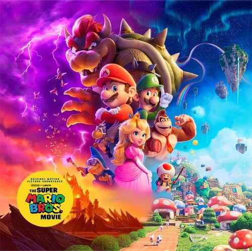 The Super Mario Bros. Movie [Movie] - The Super Mario Bros. Movie Original Soundtrack vinyl record cover