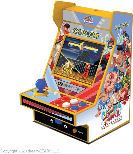 My Arcade - Super Street Fighter II Nano Player Pro Portable Retro Arcade (2 GAMES IN 1)