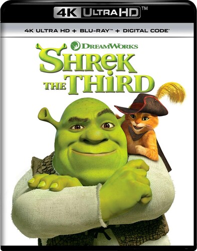 Shrek the Third 4K Mastering, With Blu-ray, Digital Copy, Dolby on