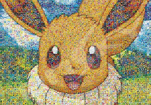 500P PUZZLE - MOSAIC ART R - EEVEE -POKEMON - ENSK