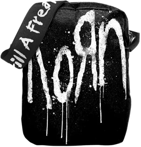Rocksax - Korn - Still A Freak Logo - Crossbody Bag with Stash Pockets (Black)