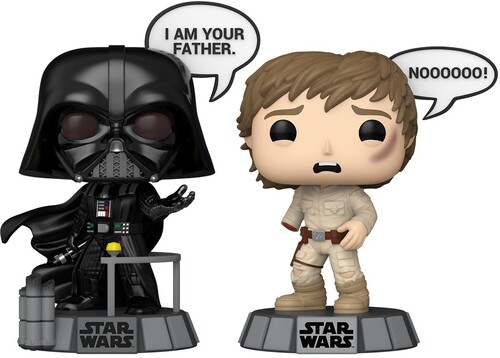 POP STAR WARS SAYINGS VADER & LUKE 2 PACK