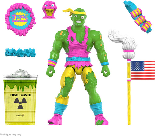 TOXIC CRUSADER ULTIMATES! - TOXIE (SLIME - GLOW)