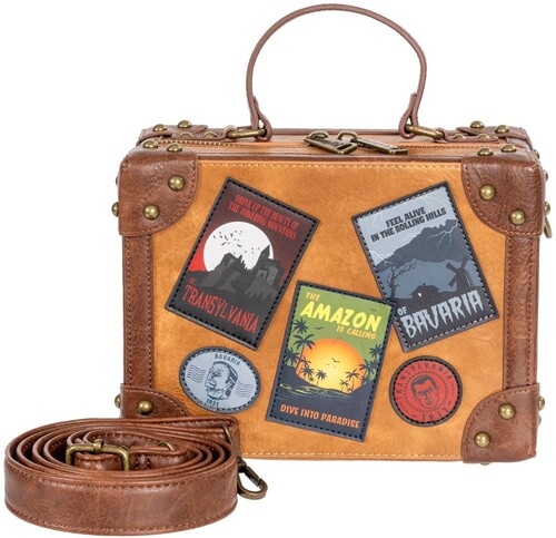 UNIVERSAL MONSTERS TRAVEL TRUNK CROSSBODY BAG - EE