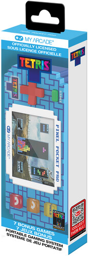 MYARCADE TETRIS PIXEL POCKET PRO GAMING