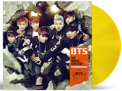 BTS - No More Dream - Japanese Yellow Vinyl Version