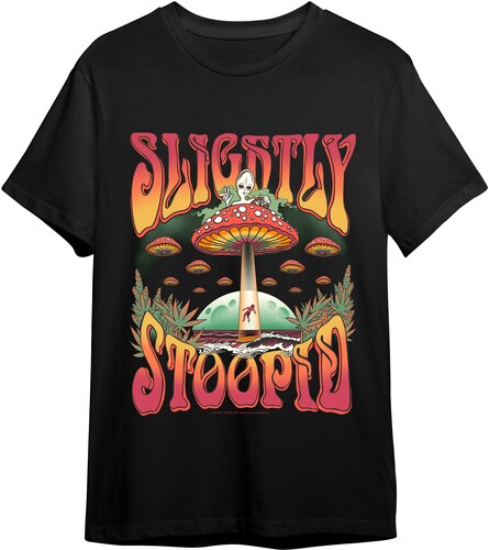 Slightly Stoopid - Shroom Alien - T-Shirt - Large (Black)