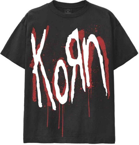 Korn - Shadow Logo - T-Shirt - 2XL (Black)