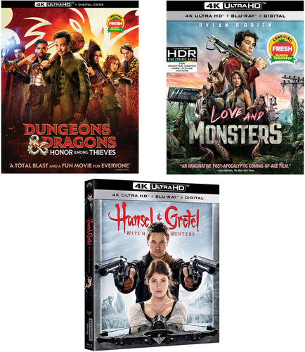 Dragons, Witches & Monsters 4K Bundle