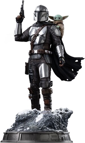 MANDALORIAN AND GROGU - MOVIE 1/ 10 ART SCALE STAT