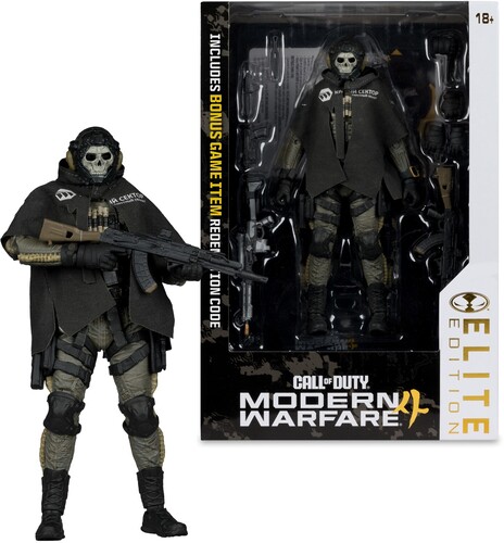 MCFARLANE ELITE ED 7 INCH CALL OF DUTY - #19 GHOST
