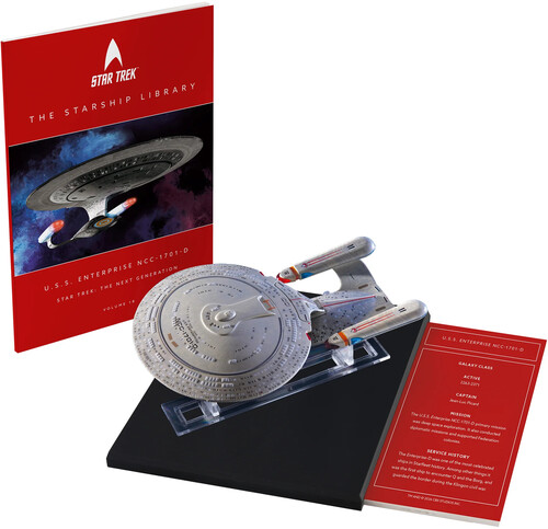 STAR TREK USS ENTERPRISE NCC-1701-D LIBRARY SERIES